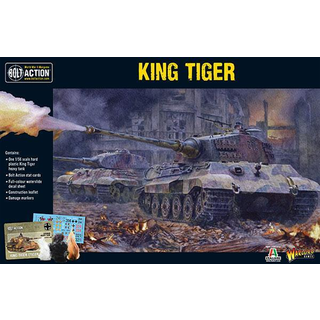 Warlord Bolt Action King Tiger Tank 1:56 WWII Milit?r Wargaming Plastic Model Kit Lille