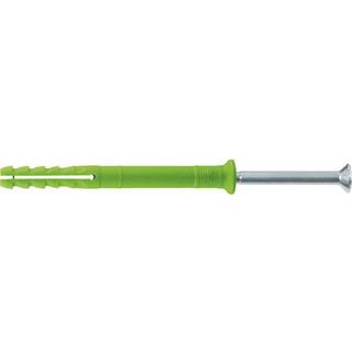 Fischer sømdybel n 8x100/60 s green nylon med elf skrue uh 45/pak