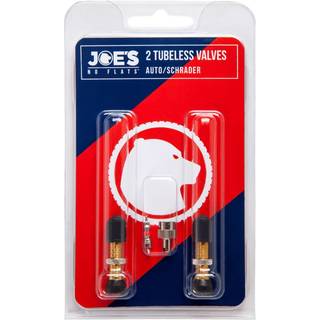 Joe's No-flats Ventilsæt 34 mm Schrader - Guld