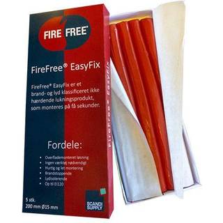 SCANDI SUPPLY FIREFREE EASYFIX Ø15MM 5x20CM