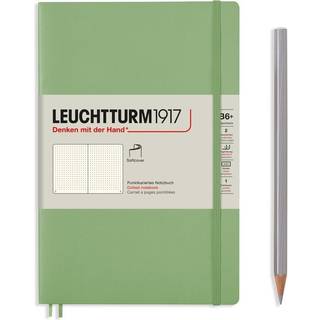 Notizbuch Paperback dotted Softcover B6 - Salbei