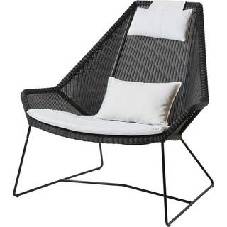 Cane-line - Breeze hyndesæt til highback stol - Hvid, Sunbrella Natte