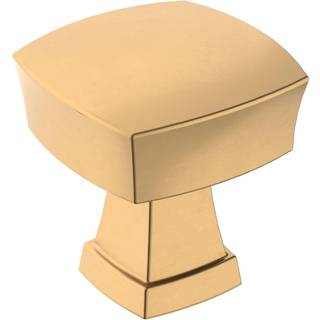 Amerock | Kabinetsknap | Champagne bronze | 1-1/4 tommer (32 mm) længde | Statur | 1 pakke | Skuffeknap | Skabshardware