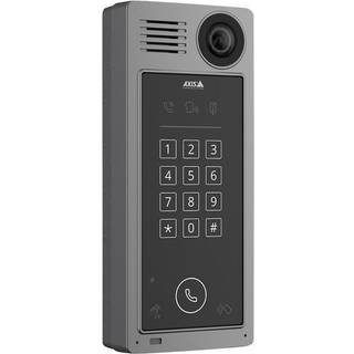 Axis Communications Sprechanlage 02026-001 Videogegensprechanlage mit hoher Auflösung und Smartphoneanruf, App gesteuert, professionelle Türsprechanlage - schwarz