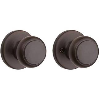 Kwikset Cove Interior Passage Door Knob H?ndtag til skab og gangd?re Ikke-l?sende Doorknob venetiansk bronze
