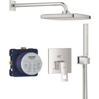 Grohe EuroCube etgrebsbatteri 158x158/ø210mm m/hoved/håndbr forkr