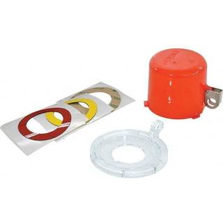Trykknap Lockout-enhed (30 mm), rød, med standard Cover