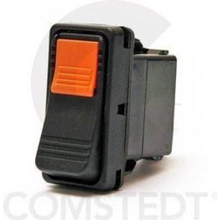 Strømafbryder Carling Technologies, 1-polet, Tænd-Sluk, 20 A (12 V DC) / 10 A (230 V AC), sort
