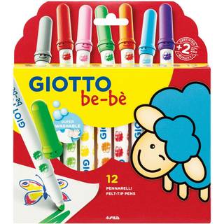 Giotto be-bè Tusch 12 stk. Ass. Farver, 5 mm