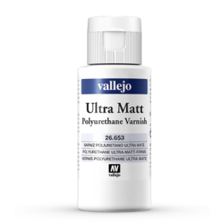 Vallejo, Ultra Matt Polyurethan Varnish, 60 ml [Levering: 1-2 dage]