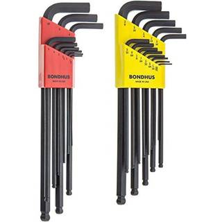Bondhus 20699 Ball End tip skruetrækker sæt m/proguard & ekstra lang arm 13pc