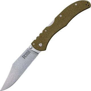 Range Boss Lockback foldekniv, olivengrønn