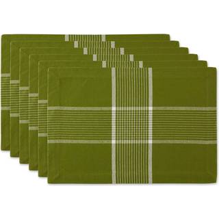 Dii Fiesta Green Check Placemat (s?t af 6)