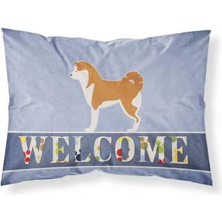 """" Carolines skatte byder Akita Pillowcase Standard velkommen """"