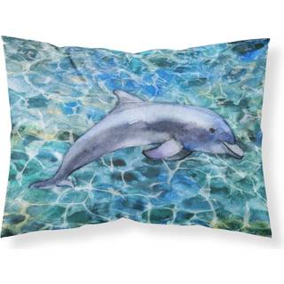"""" Caroline's Treasures Dolphin Pillowcase Standard Multicolor """"