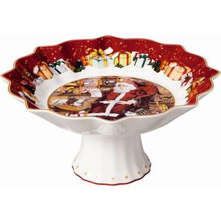 Villeroy & Boch Toy's Fantasy skål på fod 24 cm Hvid-rød