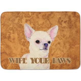 """" Caroline's Treasures Chihuahua t?rre dine Paws Floor Mat 19 """" ""X 27"" """" ""Multicolor"" ""
