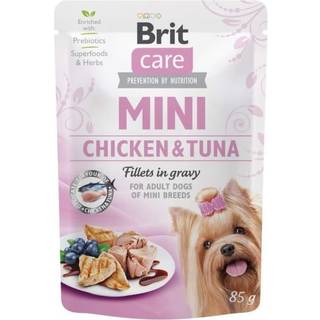 Brit Mini m. kylling og tun i sovs - 85 g.