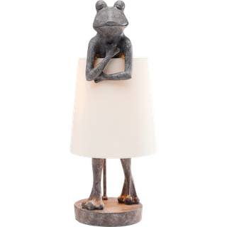 Kare Animal Frog bordlampe grå