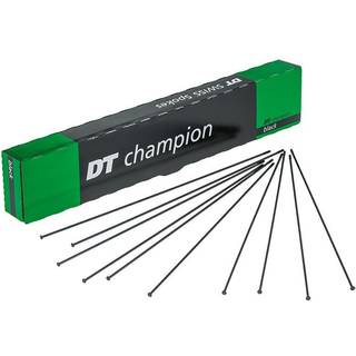 DT SWISS Eger Champion 1-ST Straightpull Rund Sort