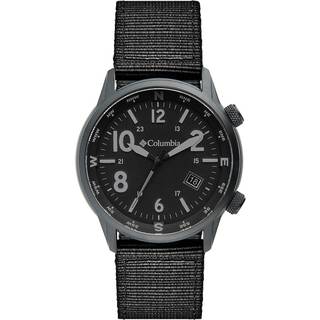 Columbia Outbacker Quartz Black Dial Black Nylon Strap Men's Watch CSC01-004