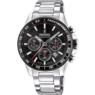 Festina F20560-6 Timeless Sort/Stål Ø45 mm