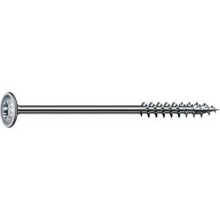 SPAX 0251010601005 Træskrue 6 mm, bakkehoved, wirox 6 x 100 mm, pakke med 100