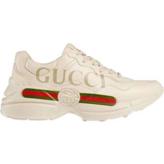 Gucci Rhyton leather sneakers - white - EU 47