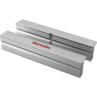 Alu. beskyttelsesbakker 140 mm riflet med neodymium magneter
