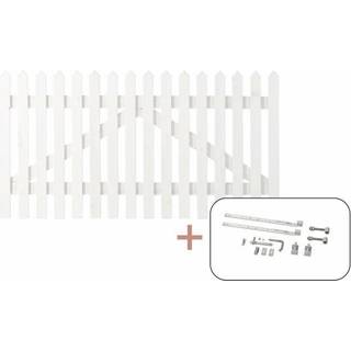 Plus Skagen Lux Bred låge inkl. beslag - 150x80 cm - 136430-13