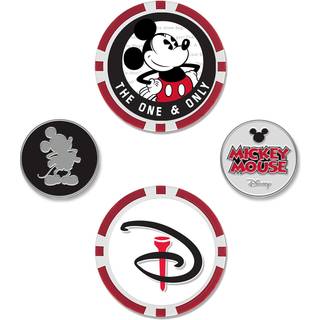 Holdindsats Disney Mickey Mouse Golf Ball Marker Set Multi T0539119