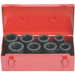 Impact skrue bitholder KS Tools 515.0308; 1''; 24-38 mm; 8 stk.