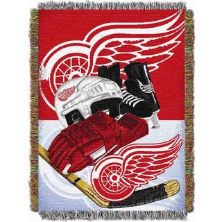 Northwest NHL Detroit Red Wings Unisex-voksne v?vede tapestry kast t?ppe 48 """" x 60 """" Hjemmeisfordel