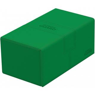 Ultimate Guard Twin Flip`n`Tray 200+ XenoSkin Monocolor Green