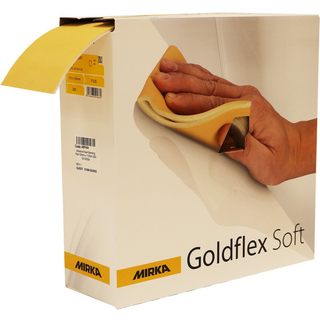 Slibende papirrulle Mirka GoldFlex Soft 2912707032; 115x125 mm; P320; 200 stk.