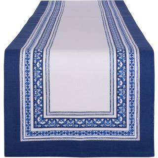 DII Porto Stripe Print Table Runner 14x72