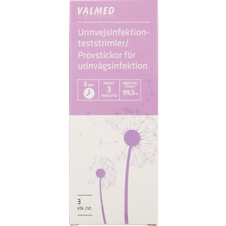 Valmed Urinvejsinfektionstest - 3 stk.