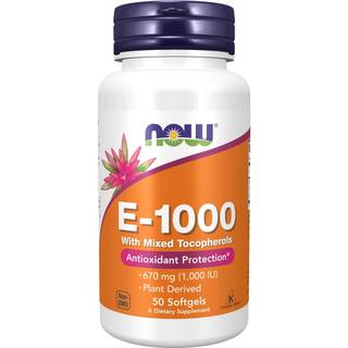 NOW Foods Vitamin E-1000 Blandet Tocopheroler