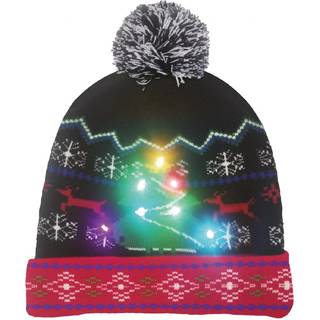 LED Julehue, Batteri, uni størrelse