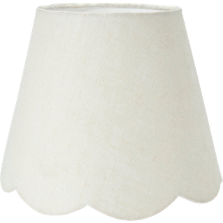 Lampeskærm Jasmine 26 cm - Hvid
