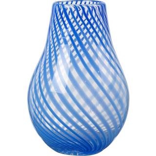 Vase Ada Stripe Blå