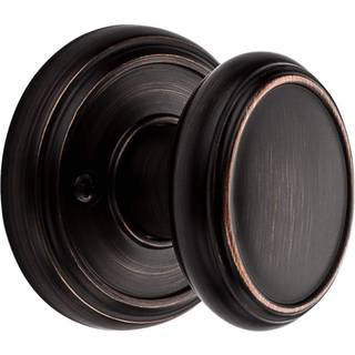 Baldwin Carnaby Half Dummy Door Knob Ikke-drejende d?rh?ndtag til fransk d?r med mikrobanbeskyttelse i venetiansk bronze