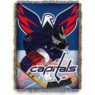 Northwest NHL Washington Capitals Unisex-voksne v?vede tapestry kast t?ppe 48 """" x 60 """" Hjemmeisfordel