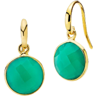 PRIMA DONNA - Earring shiny gold pl. silver