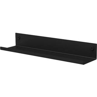 Badrumshylla Sommardopp 37x9 cm Svart