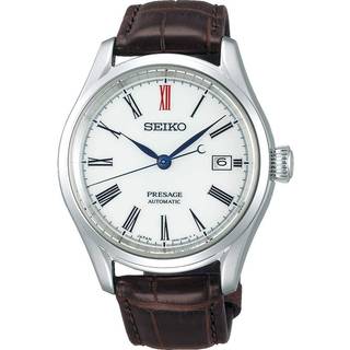 Seiko SPB095J1 Presage Hvid/Læder Ø40.5 mm