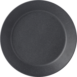 Bloom Dyb tallerken fra Mepal - Pebble sort farve - Melaminplast