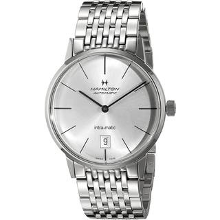 Hamilton H38455151 American Classic Timeless Intra-Matic Sølvfarvet/Stål Ø38 mm