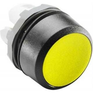 ABB Trykknap lav f/lamp gul mp1-11y