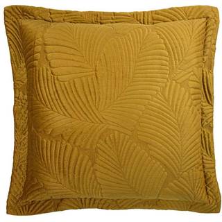 Riva Paoletti Riva Paoletti Gold Palmeria Quilted Polyester Filled Cushion